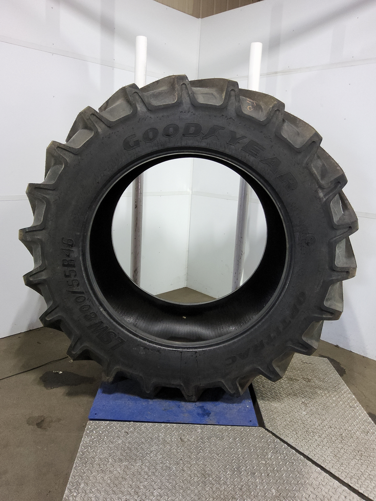 LSW800/55R46 Goodyear Farm DT830 Optitrac R-1W