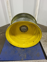 18"W x 28"D, John Deere Yellow 8-Hole Formed Plate