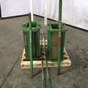 26.5"L Combine Frame Extension, w/Shafts, Hdw & Truss Rod, John Deere Combine 9000STS/"S" Series ("B" Std 18/18 Spline Long/Short Drive Shafts), John Deere Green