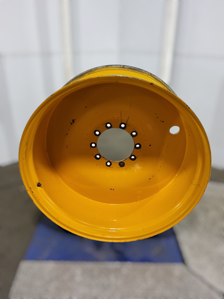 18"W x 42"D, Hagie Orange 10-Hole Formed Plate Sprayer