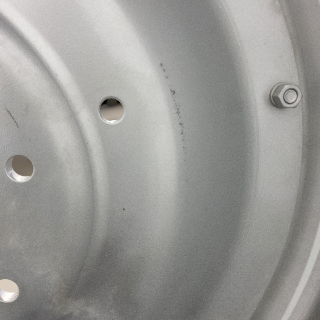 8-Hole Stub Disc Center for 38"-54" Rim, Agco Corp Gray