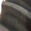 900/60R32 Goodyear Farm DT830 Optitrac R-1W on New Holland White 10-Hole Formed Plate 85%