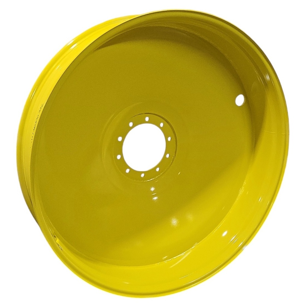 12"W x 54"D, John Deere Yellow 10-Hole Spun Disc