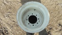 16"W x 16"D, New Holland White 8-Hole Formed Plate