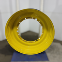 16"W x 50"D, John Deere Yellow 10-Hole Formed Plate