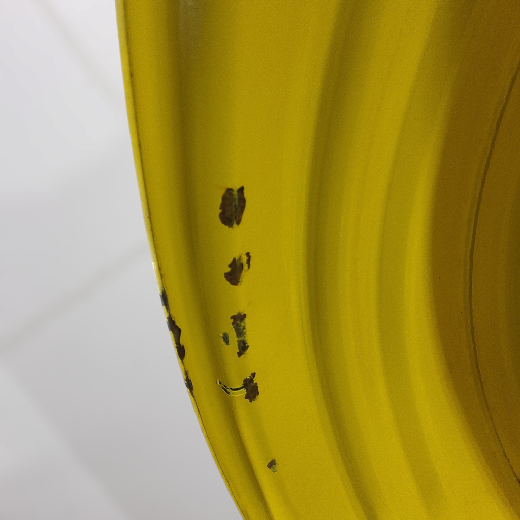 16"W x 50"D, John Deere Yellow 12-Hole Stub Disc