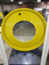 12"W x 54"D, John Deere Yellow 12-Hole Stub Disc