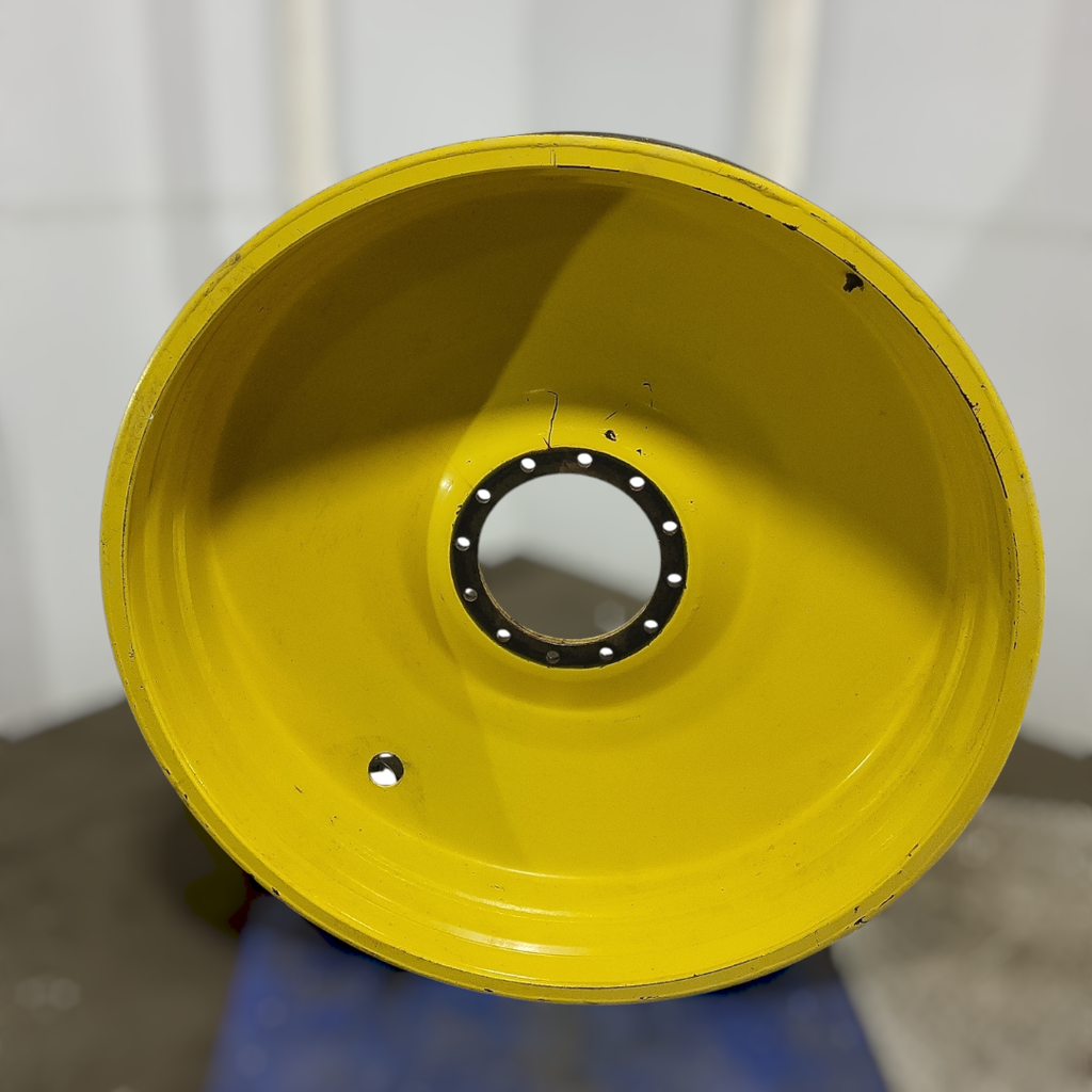 10"W x 50"D, John Deere Yellow 12-Hole Bubble Disc