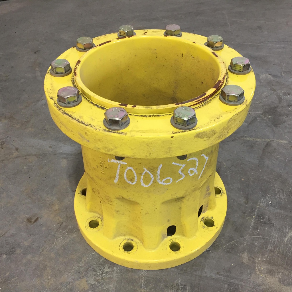 10-Hole 15"L Hub Extension, John Deere Yellow