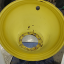 10"W x 50"D, John Deere Yellow 10-Hole Spun Disc