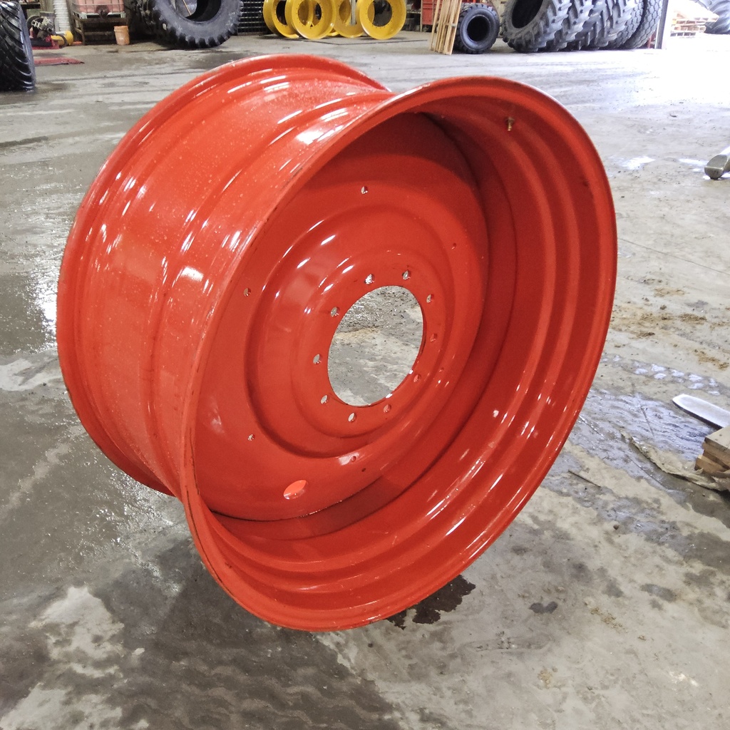 20"W x 42"D, Fendt/Agco Red 10-Hole Formed Plate