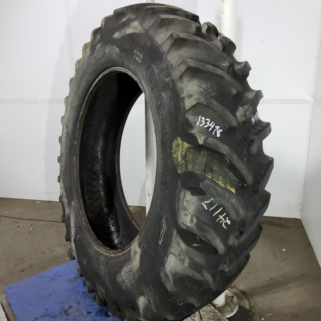 18.4R42 Goodyear Farm Dyna Torque Radial R-1 148A8 85%