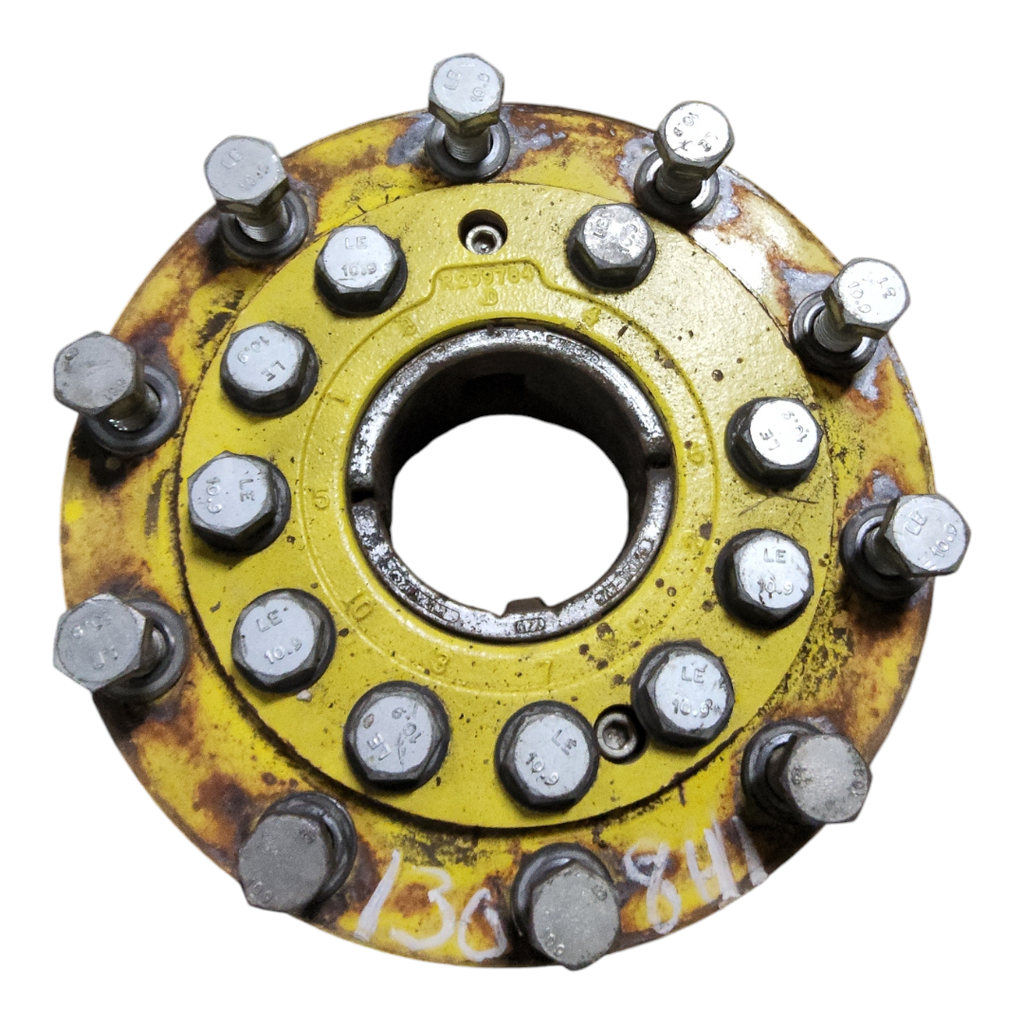 10-Hole Wedg-Lok OE Style, 4.72" (120.02mm) axle, John Deere Yellow