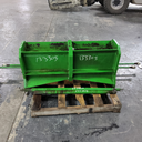 23.5"L Combine Frame Extension John Deere Green