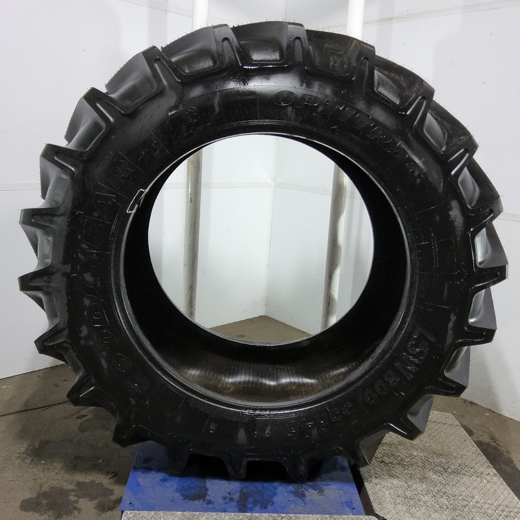 LSW800/55R46 Goodyear Farm DT830 Optitrac R-1W 178D 99%