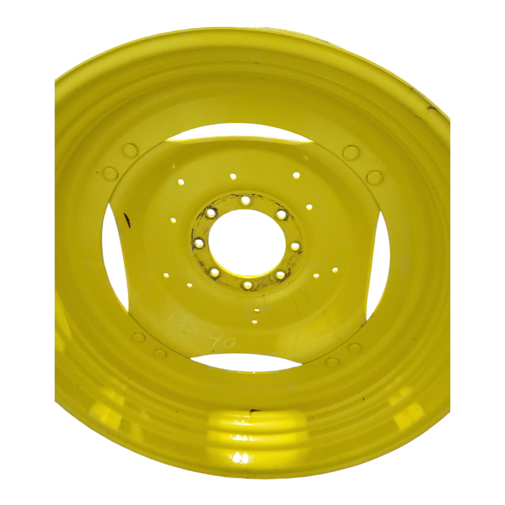 8-Hole Stub Disc (groups of 2 bolts) Center for 38"-54" Rim, John Deere Yellow