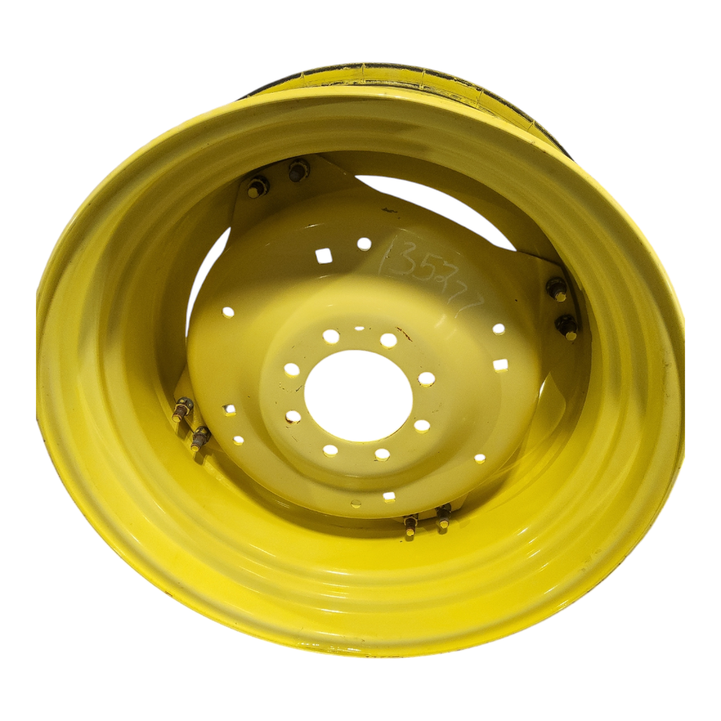 8-Hole Stub Disc (groups of 2 bolts) Center for 30" Rim, John Deere Yellow