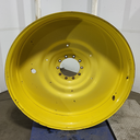 12"W x 54"D, John Deere Yellow 10-Hole Formed Plate