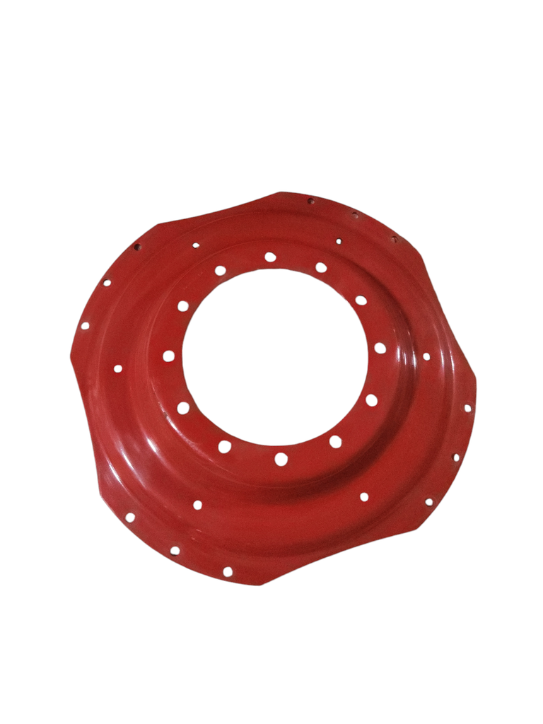 12-Hole Waffle Wheel (Groups of 3 bolts) Center for 38"-54" Rim, Fendt/Agco Red