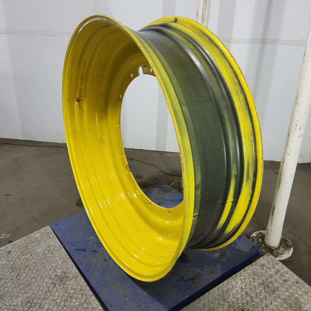 15"W x 50"D, John Deere Yellow 12-Hole Stub Disc