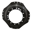 12-Hole Waffle Wheel (Groups of 3 bolts) Center for 34" Rim, Gloss Black