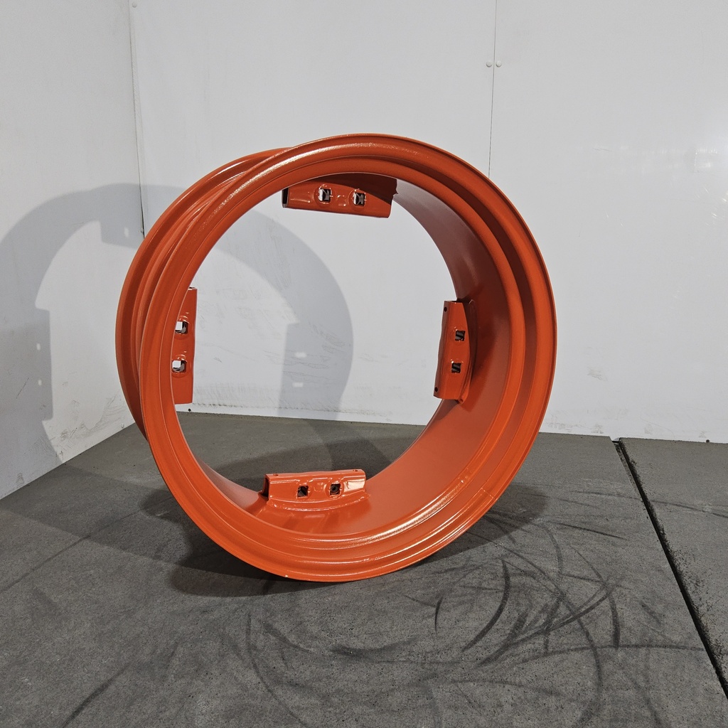 10"W x 24"D, Bobcat Orange 8-Hole Rim with Clamp/U-Clamp (groups of 2 bolts)