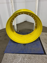 15"W x 34"D, John Deere Yellow 12-Hole Waffle Wheel (Groups of 3 bolts)