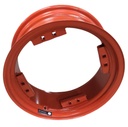 10"W x 24"D, Bobcat Orange 8-Hole Rim with Clamp/U-Clamp (groups of 2 bolts)