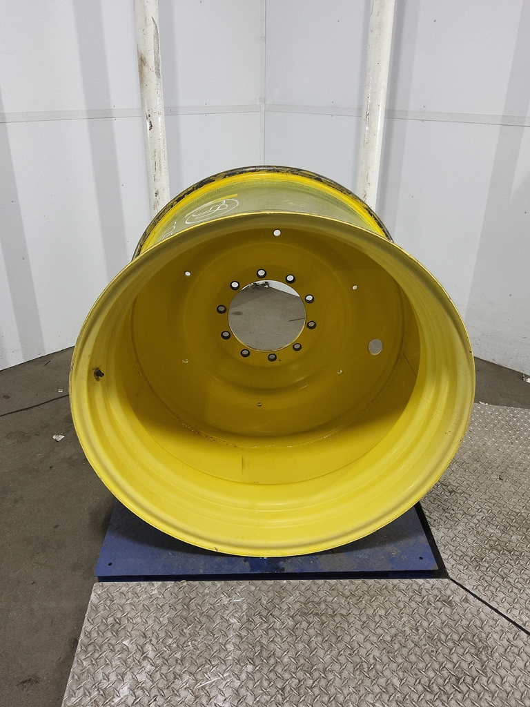 25"W x 38"D, John Deere Yellow 10-Hole Formed Plate