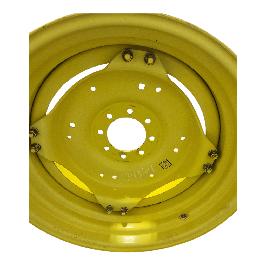 8-Hole Stub Disc (groups of 2 bolts) Center for 28"-30" Rim, John Deere Yellow