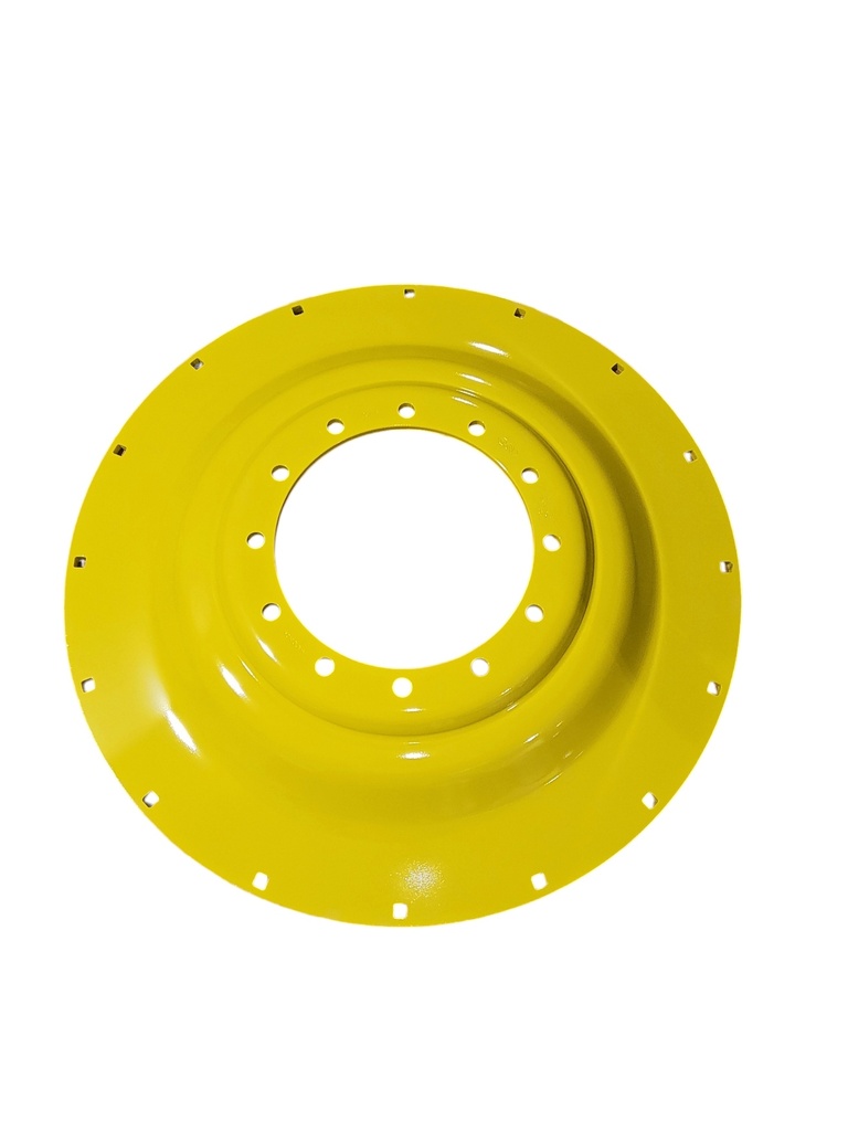 12-Hole Stub Disc Center for 38"-54" Rim, John Deere Yellow