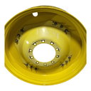 10-Hole Waffle Wheel (Groups of 3 bolts) Center for 34" Rim, John Deere Yellow