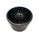 10.5" Wide Mid-Roller Bogie Wheel for Case IH STX Quadtrac Tractors 2 Step w/Snap Ring, O-Ring Lip, Hub/Bearing(Poly)