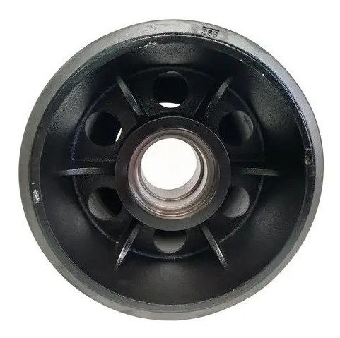 10.5" Wide Mid-Roller Bogie Wheel for Case IH STX Quadtrac Tractors 2 Step w/Snap Ring, O-Ring Lip, Hub/Bearing(Poly)