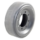 5.5" Wide Mid-Roller Bogie Wheel for AGCO Challanger Tractors Series MT700/MT800, Narrow, Steel Bolt-On Style, (Poly (Polyurethane))