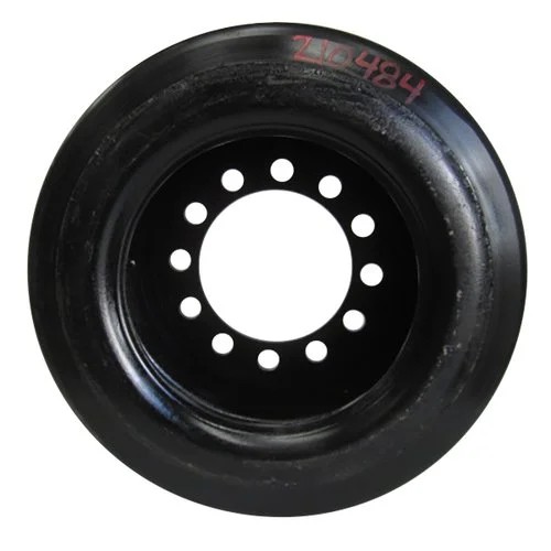 5.5" Wide Mid-Roller Bogie Wheel for CATERPILLAR Legacy Rowcrop Challenger Tractors Series 35-55, Steel Bolt-On(Poly)