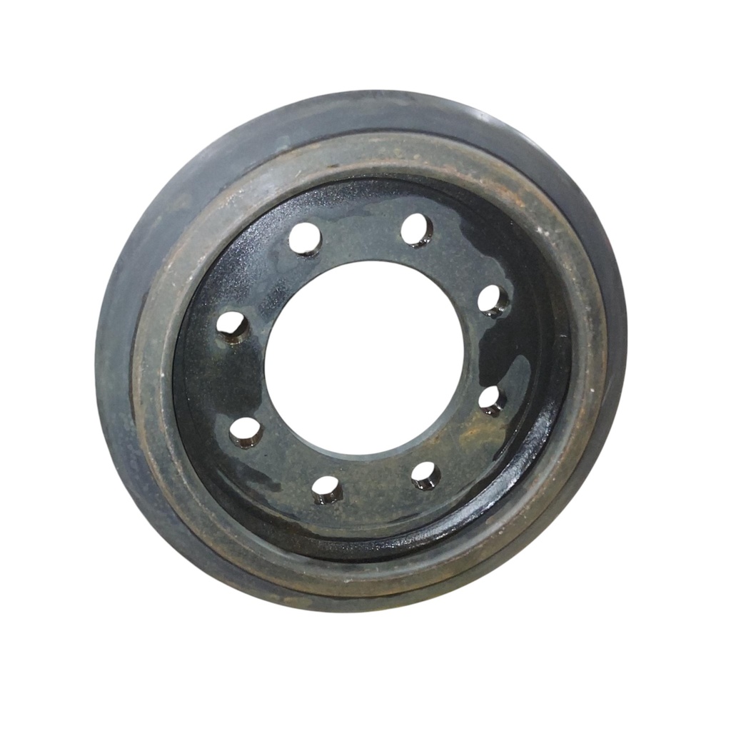 5" Wide Mid-Roller Bogie Wheel for John Deere Rowcrop Tractors Series 8020T, NEW Bolt-On(Poly)