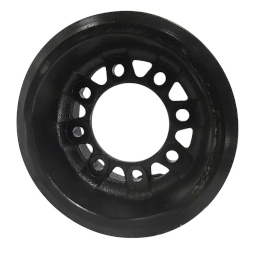 8" Wide Mid-Roller Bogie Wheel for John Deere Tillage Tractors Series 9020T, Also fits wide 8020T, Cast Bolt-On(Poly)