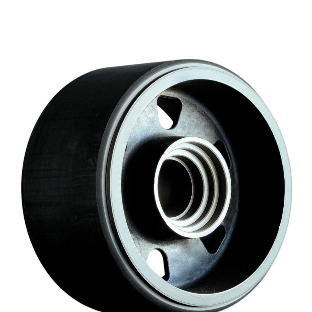 9.25" Wide Mid-Roller Bogie Wheel for John Deere Rowcrop Tractors Series 8000T-8020T, Wide, Hub/Bearing(Poly)