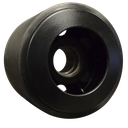 10.5" Wide Mid-Roller Bogie Wheel for Case IH STX Quadtrac Tractors 2 Step w/Snap Ring, Hub/Bearing(Poly)
