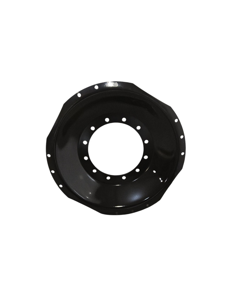 12-Hole Waffle Wheel (Groups of 3 bolts) Center for 38"-54" Rim, Black