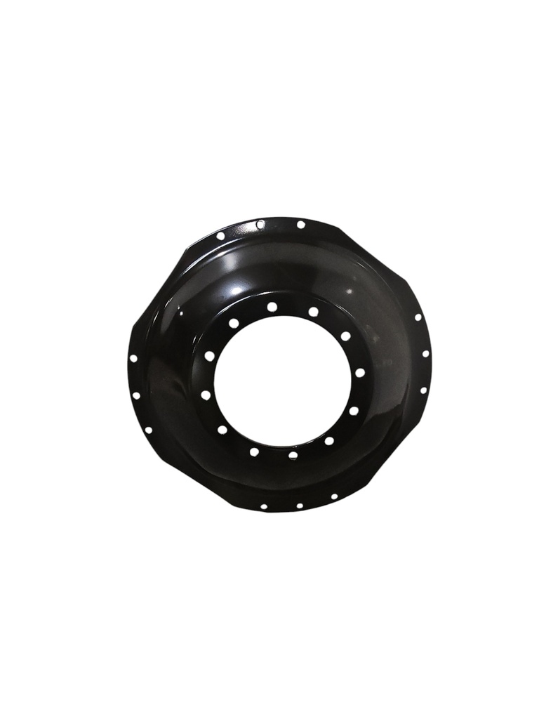 12-Hole Waffle Wheel (Groups of 3 bolts) Center for 38"-54" Rim, Black