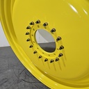 10"W x 54"D, John Deere Yellow 12-Hole Spun Disc Sprayer (2 Piece Style)