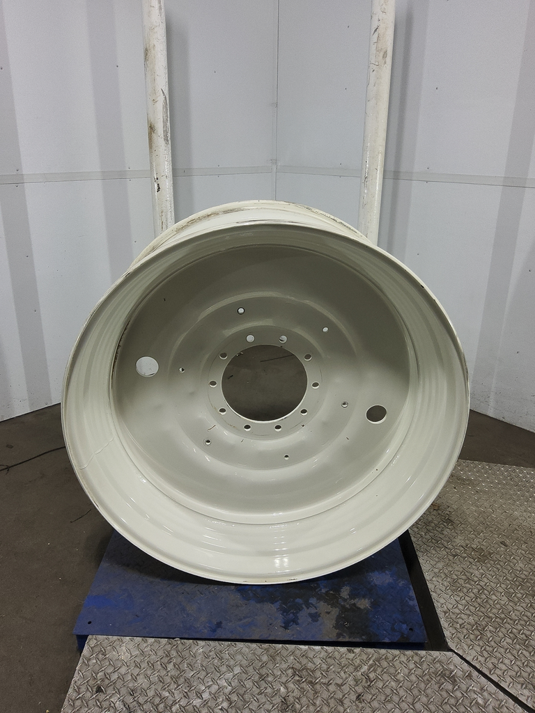 18"W x 42"D, New Holland White 10-Hole Formed Plate