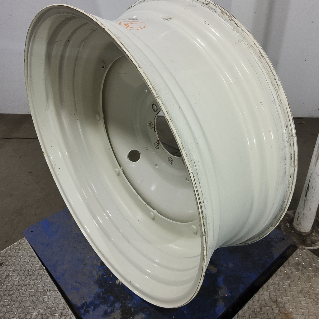 16"W x 42"D, New Holland White 8-Hole Stub Disc