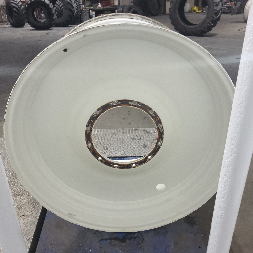 28"W x 46"D, New Holland White 12-Hole Formed Plate