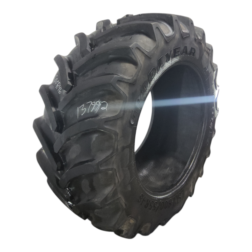 LSW800/55R46 Goodyear Farm DT830 Optitrac R-1W 178D 75%