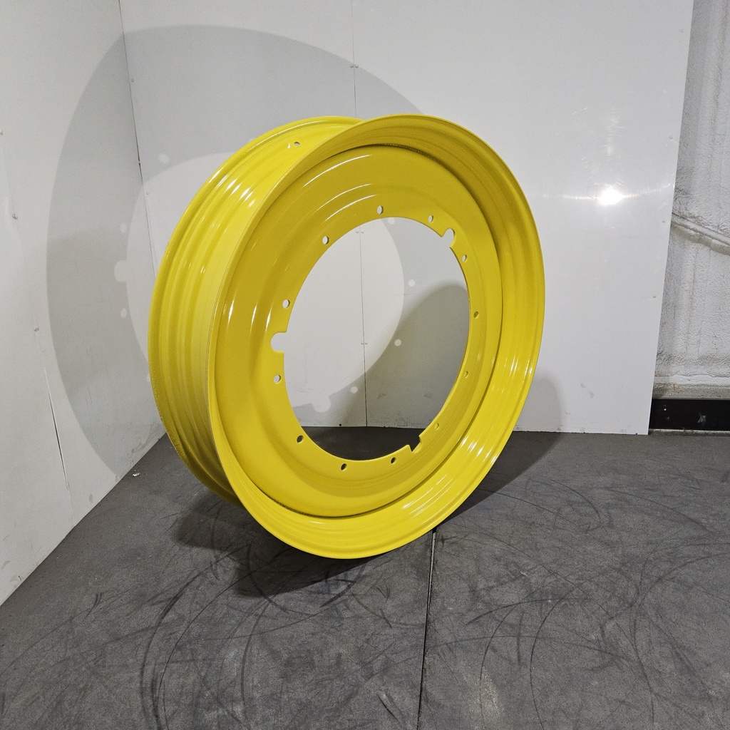 12"W x 50"D, John Deere Yellow 12-Hole Stub Disc