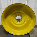 12"W x 54"D, John Deere Yellow 10-Hole Formed Plate