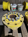 10-Hole Wedg-Lok OE Style, 4.72" (120.02mm) axle, John Deere Yellow